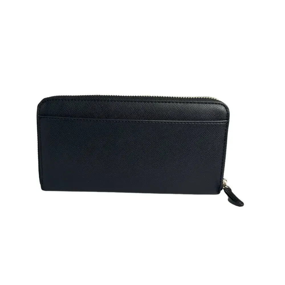 Kate Spade Brynn Large Continental wallet Leather Black